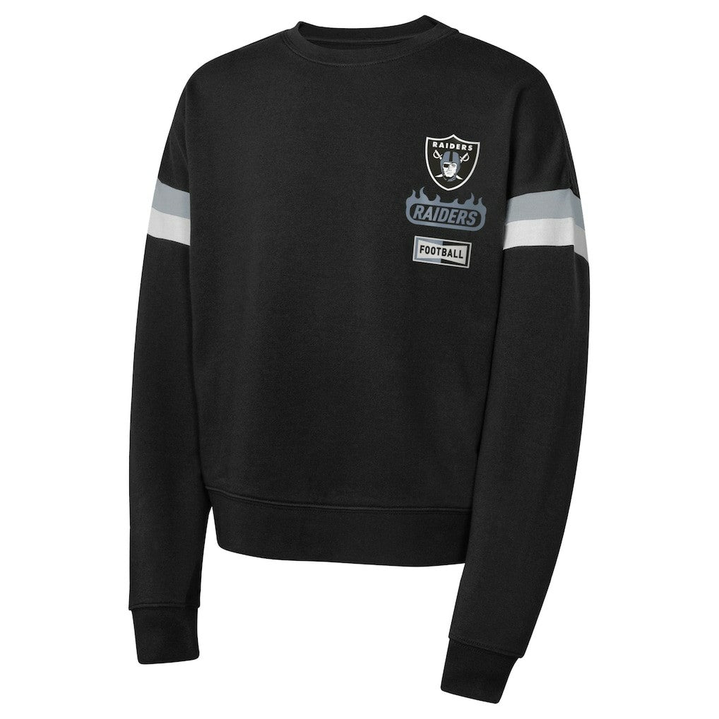 Las Vegas Raiders  Girls Eternal Love Pullover Sweatshirt