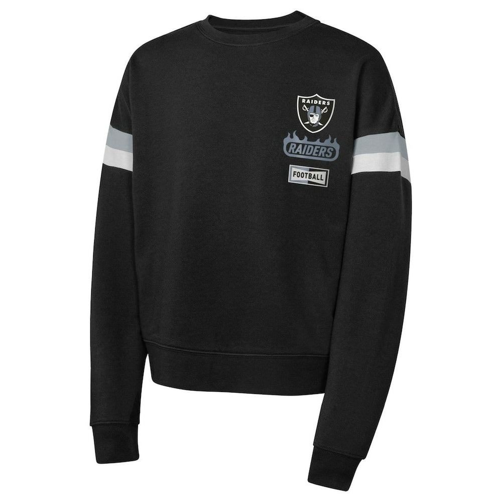 Las Vegas Raiders  Girls Eternal Love Pullover Sweatshirt