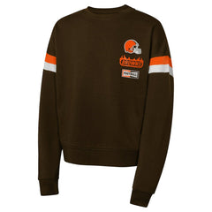 Cleveland Browns  Girls Eternal Love Pullover Sweatshirt