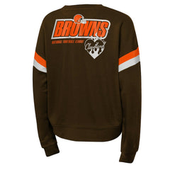 Cleveland Browns  Girls Eternal Love Pullover Sweatshirt