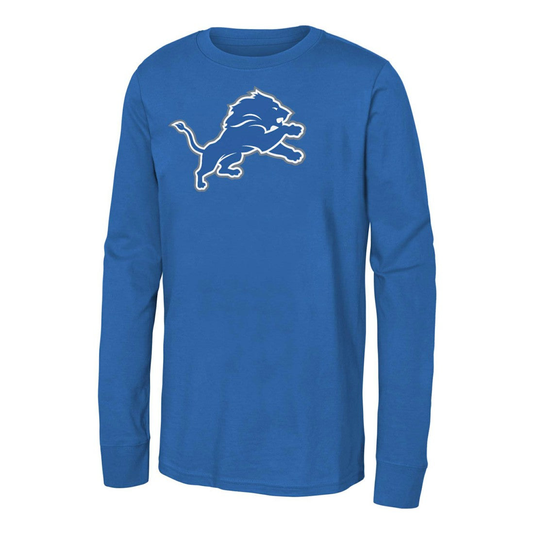 Detroit Lions  Youth Primary Logo Long Sleeve T-Shirt