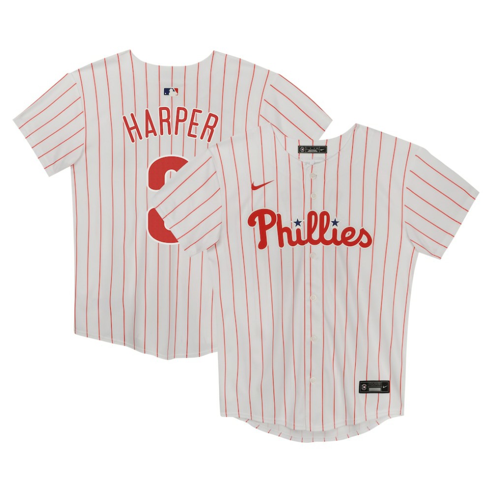 Bryce Harper Philadelphia Phillies Nike Preschool Home Game Jersey | MLB Sale