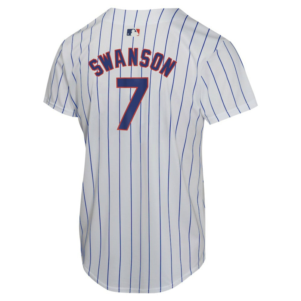 Dansby Swanson Chicago Cubs Nike Youth Home Game Player Jersey | MLB Discount