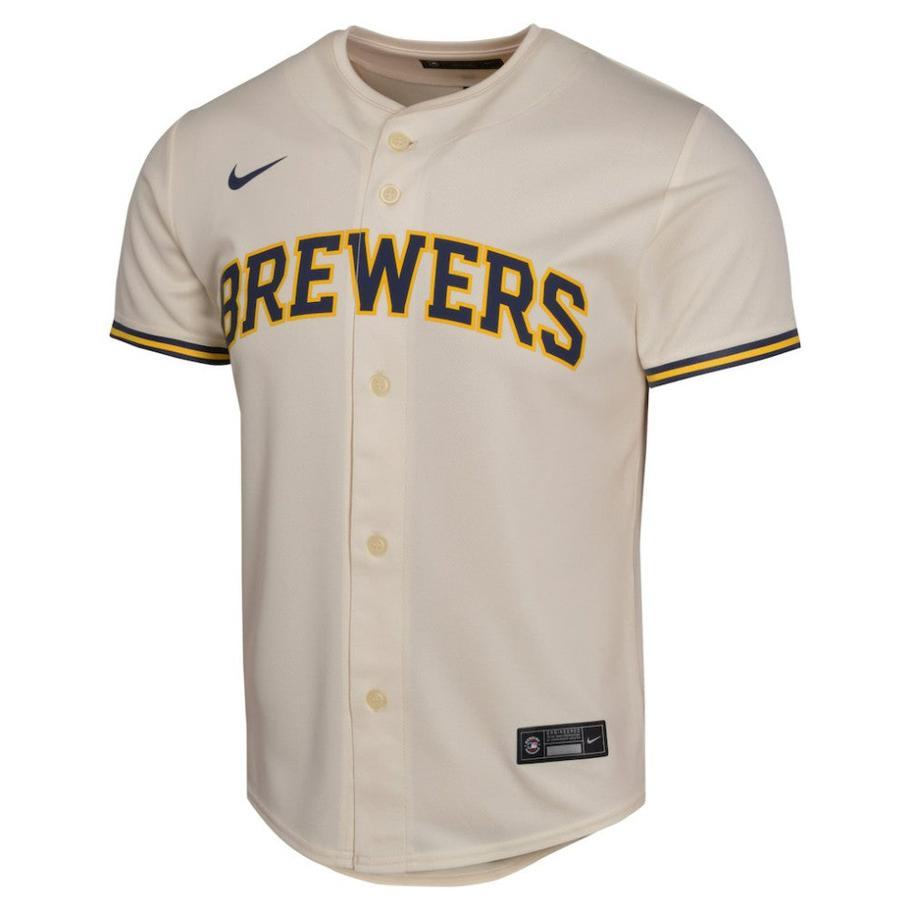 Christian Yelich Milwaukee Brewers Nike Youth Home Game Player Jersey | MLB Discount