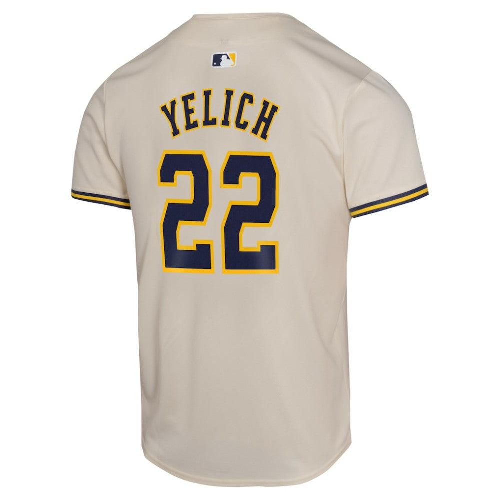 Christian Yelich Milwaukee Brewers Nike Youth Home Game Player Jersey | MLB Discount