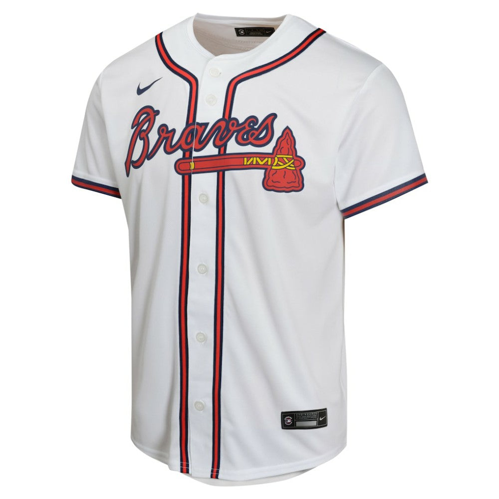 Ozzie Albies Atlanta Braves Nike Youth Home Game Player Jersey | MLB US