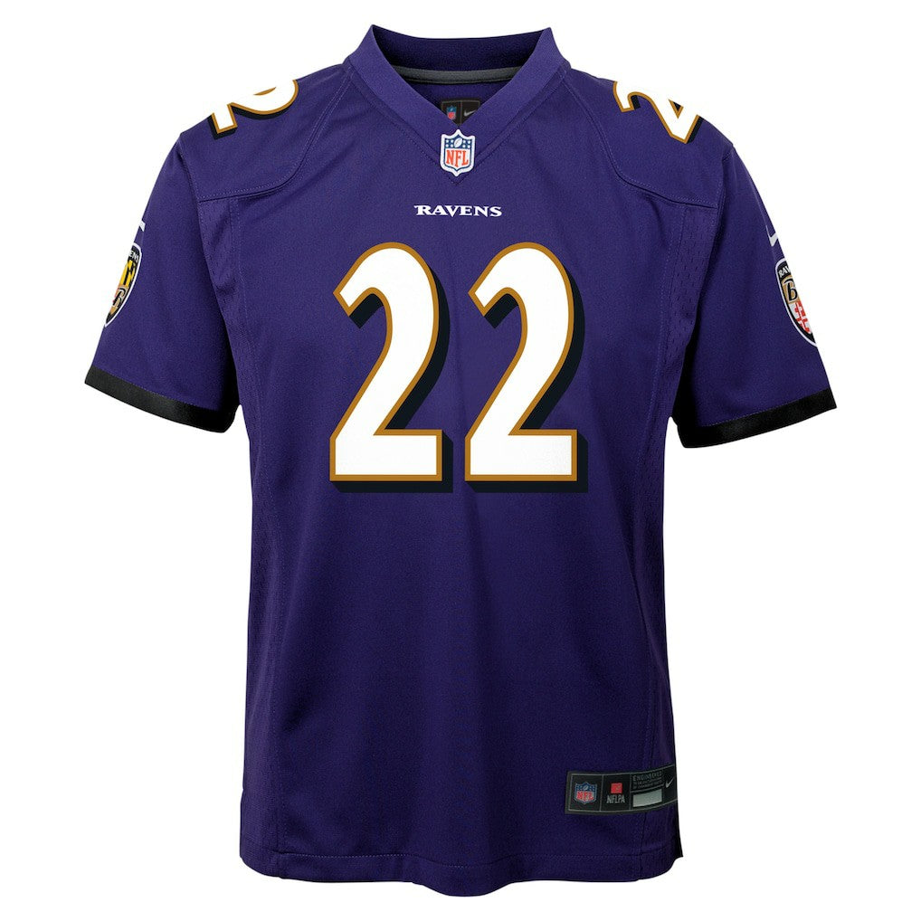Baltimore Ravens Nike Derrick Henry  Youth Game Jersey