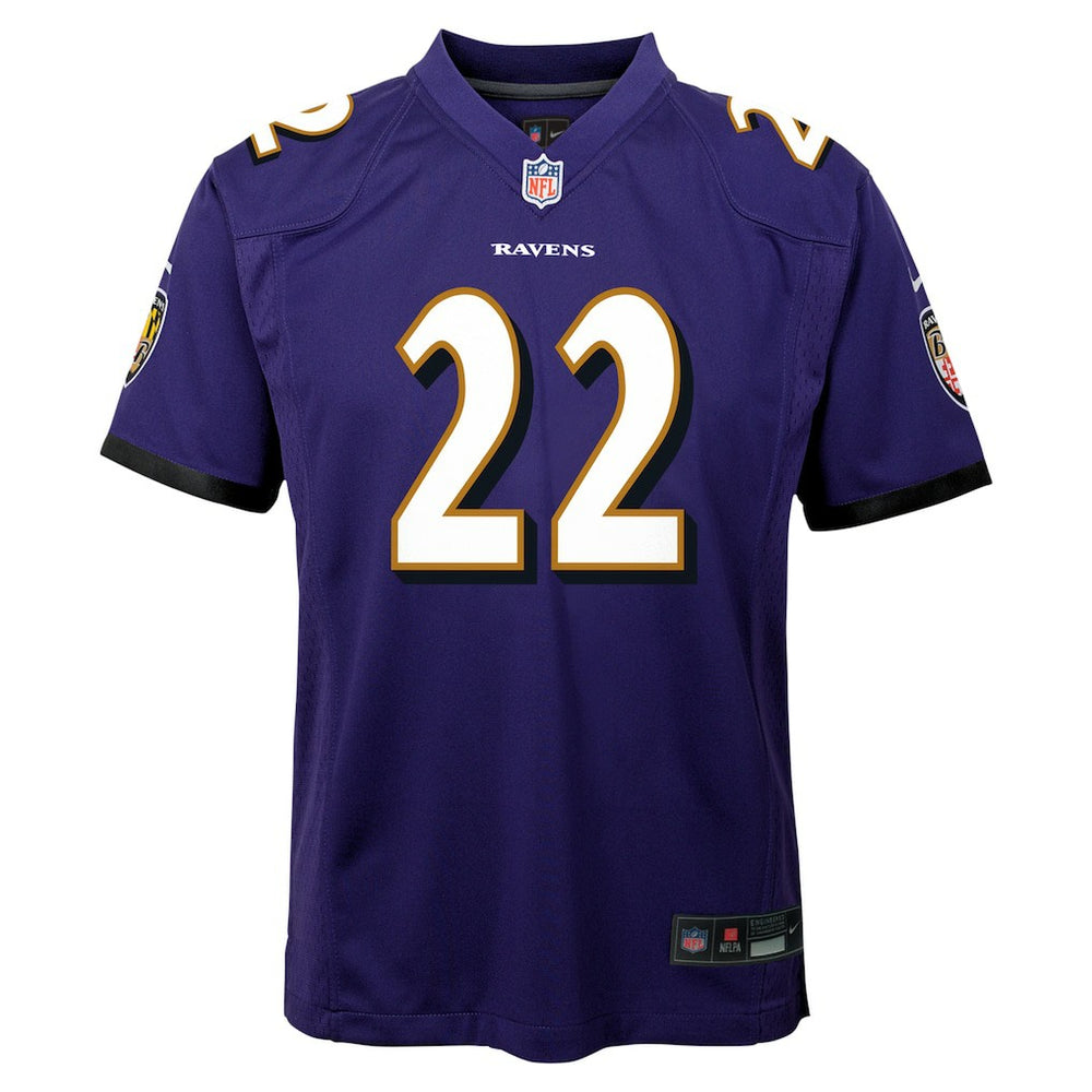 Baltimore Ravens Nike Derrick Henry  Youth Game Jersey