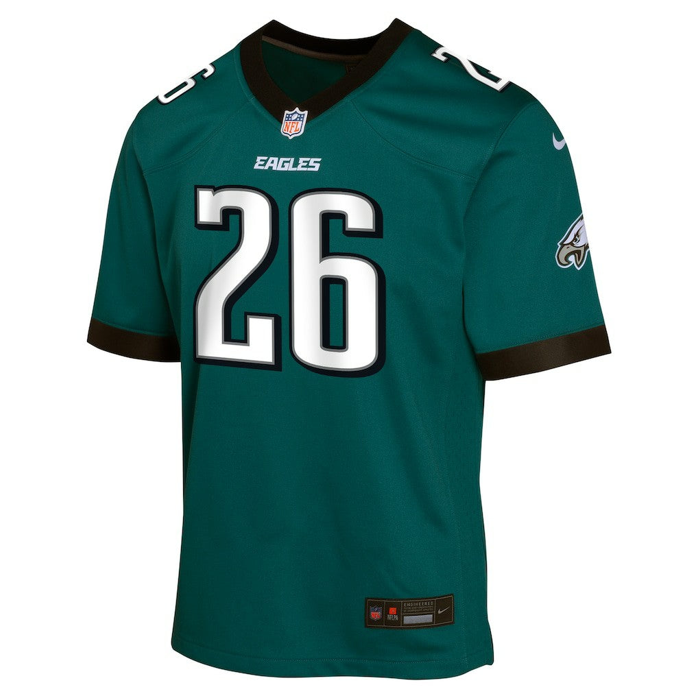 Philadelphia Eagles Nike Saquon Barkley  Youth Game Jersey