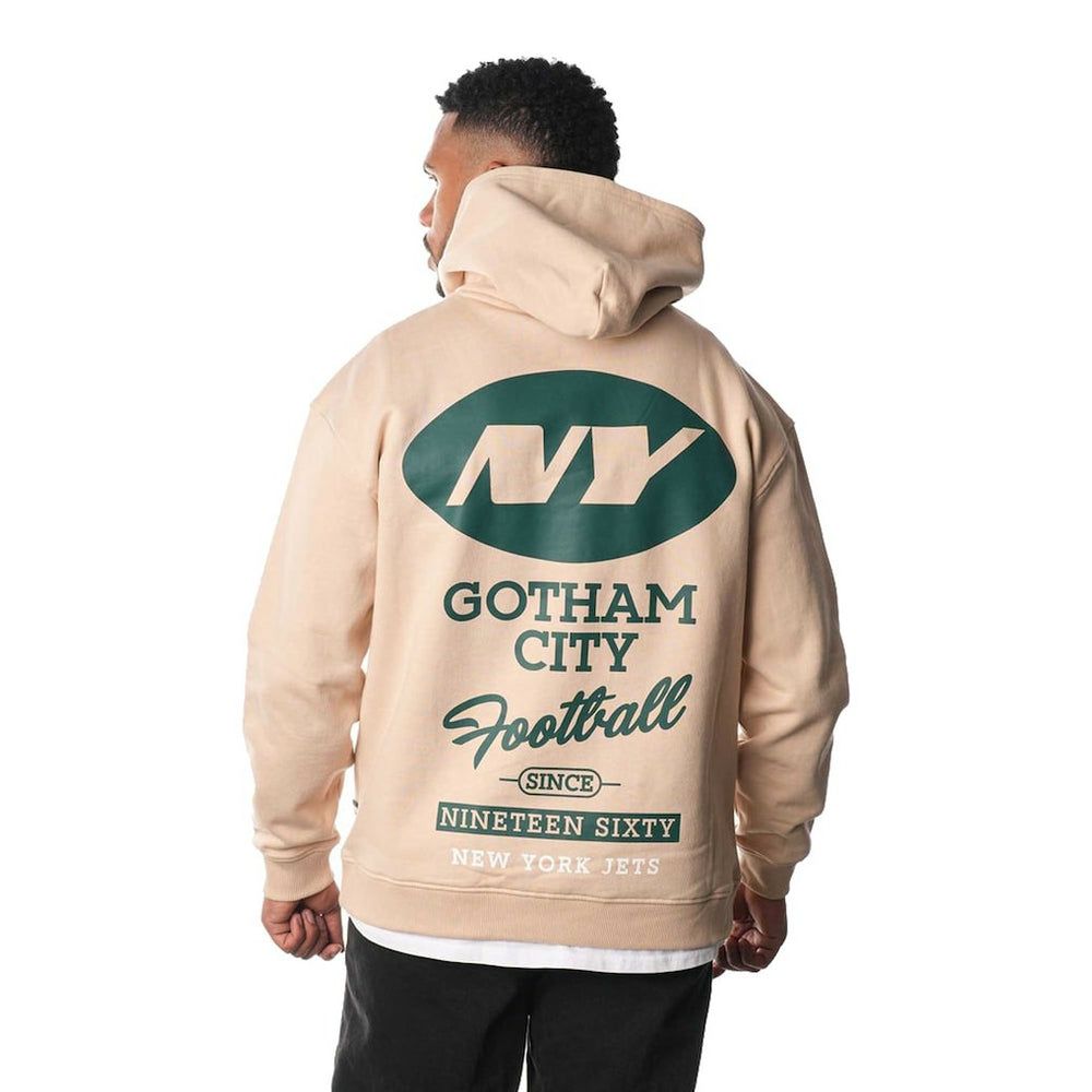 New York Jets  The Wild Collective Unisex Fleece Pullover Hoodie