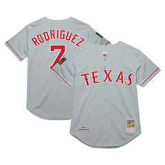 Ivan RodriguezTexas Rangers Mitchell & Ness 1994 Cooperstown Collection Authentic Dark Jersey | MLB Outlet