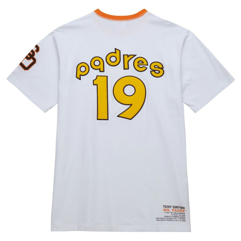 San Diego Padres Mitchell & Ness Cooperstown Collection Player Legends Ringer T-Shirt | MLB Near me