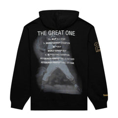 Roberto Clemente Pittsburgh Pirates Mitchell & Ness Vintage Logo Name & Number Pullover Hoodie | MLB Outlet