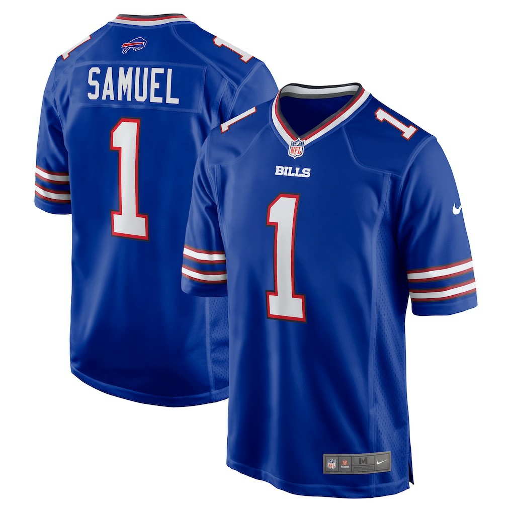 Buffalo Bills Nike Curtis Samuel  Game Jersey