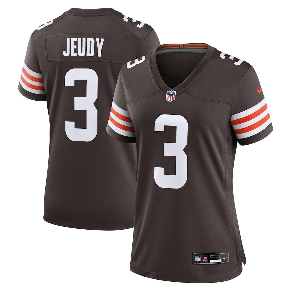 Cleveland Browns Nike Jerry Jeudy  Women's Game Jersey