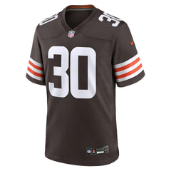 Cleveland Browns Nike Devin Bush  Game Jersey