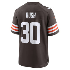 Cleveland Browns Nike Devin Bush  Game Jersey