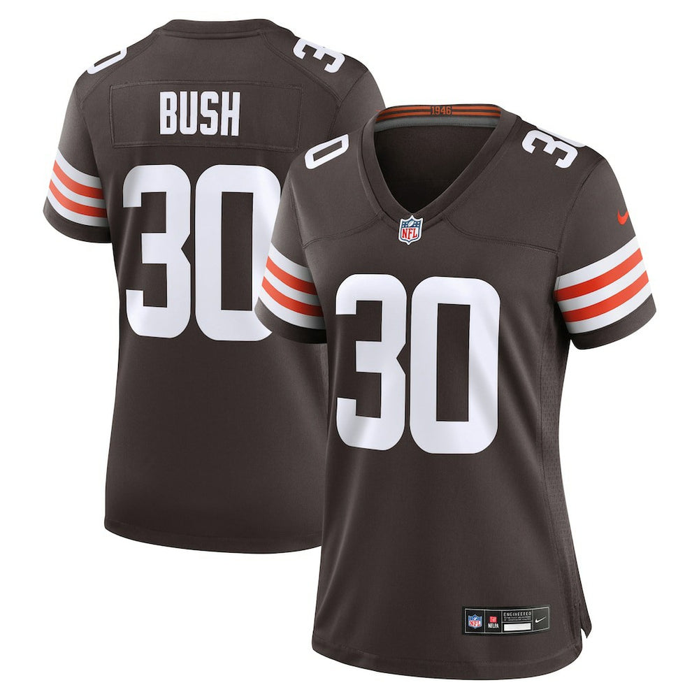 Cleveland Browns Nike Devin Bush  Women's Game Jersey