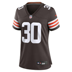 Cleveland Browns Nike Devin Bush  Women's Game Jersey