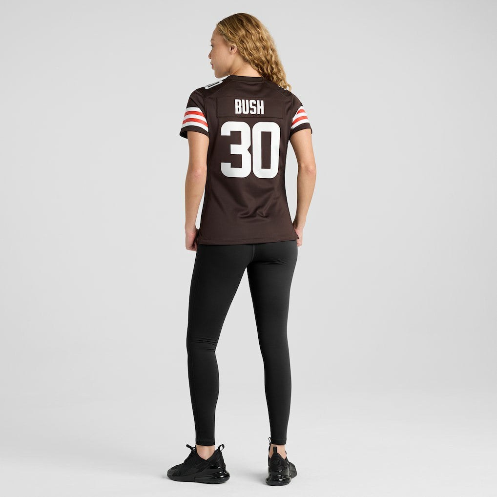Cleveland Browns Nike Devin Bush  Women's Game Jersey