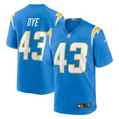 Los Angeles Chargers Nike Troy Dye  Game Jersey