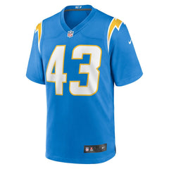 Los Angeles Chargers Nike Troy Dye  Game Jersey