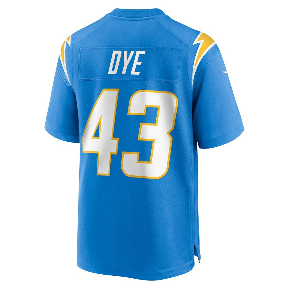 Los Angeles Chargers Nike Troy Dye  Game Jersey