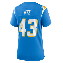 Los Angeles Chargers Nike Troy Dye  Women's Game Jersey