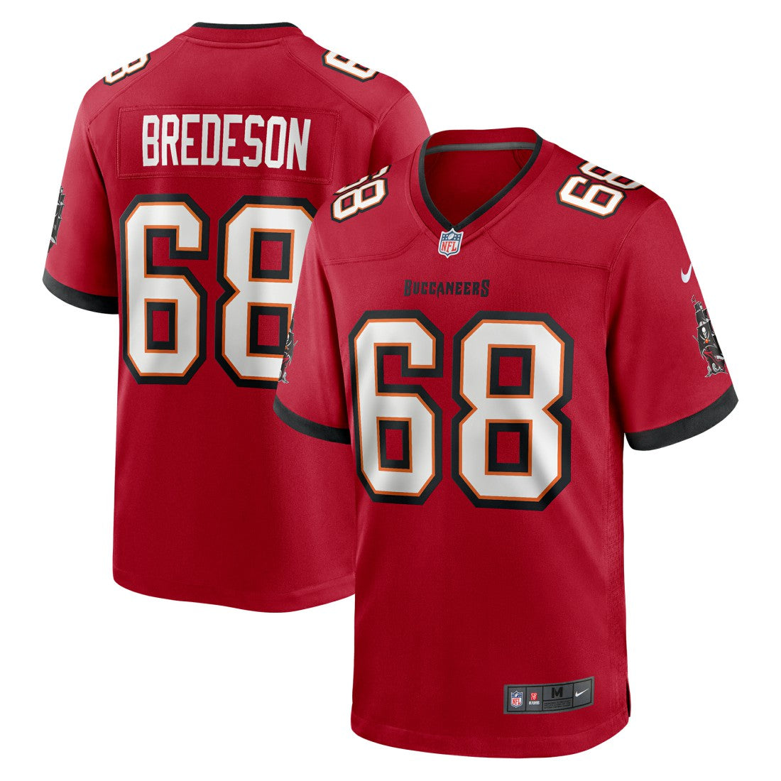 Tampa Bay Buccaneers Nike Ben Bredeson  Game Jersey