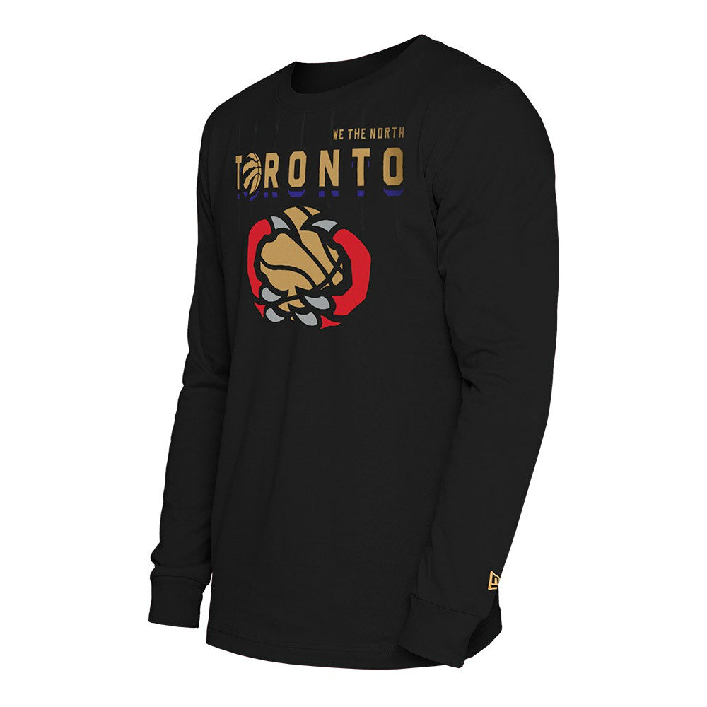 Toronto Raptors 2024/25 City Edition Long Sleeve T-Shirt Discount