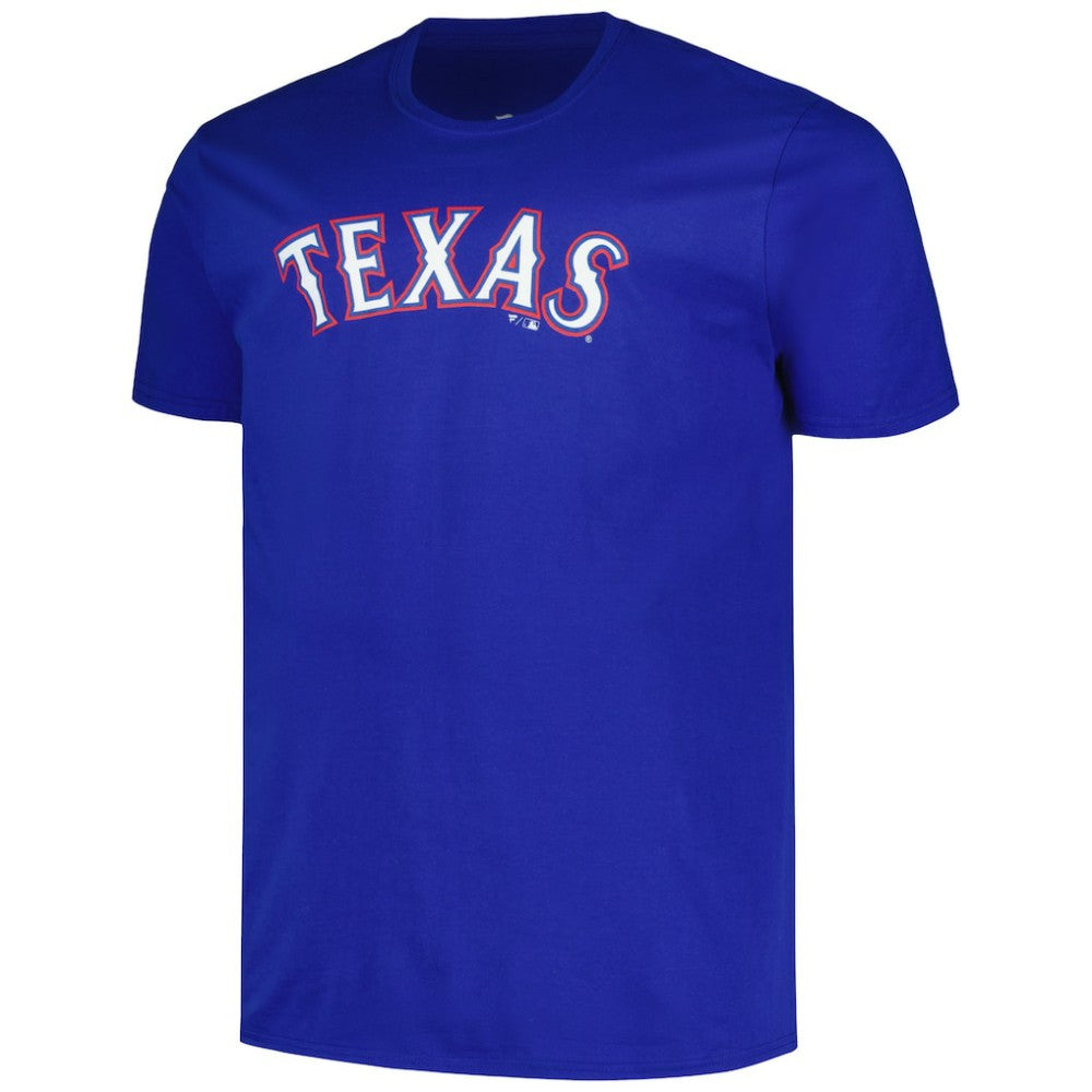 Wyatt Langford Texas Rangers Fanatics Big & Tall Name & Number T-Shirt | MLB Online