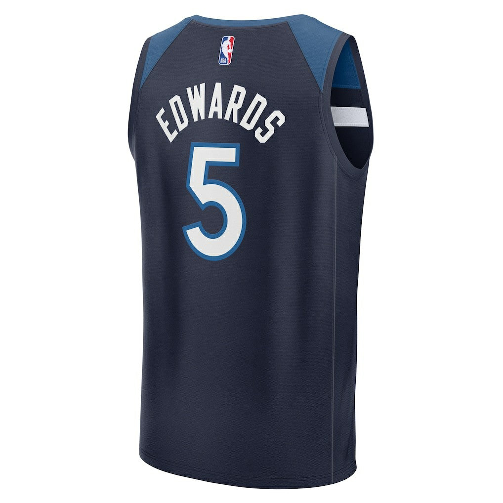 Anthony Edwards Minnesota Timberwolves Fast Break Replica Player Jersey For Sale