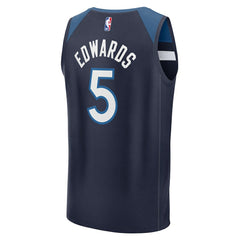 Anthony Edwards Minnesota Timberwolves Fast Break Replica Player Jersey For Sale