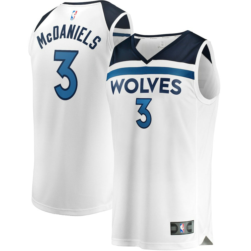 Jaden McDaniels Minnesota Timberwolves Fast Break Replica Player Jersey New