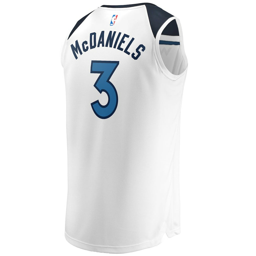 Jaden McDaniels Minnesota Timberwolves Fast Break Replica Player Jersey New