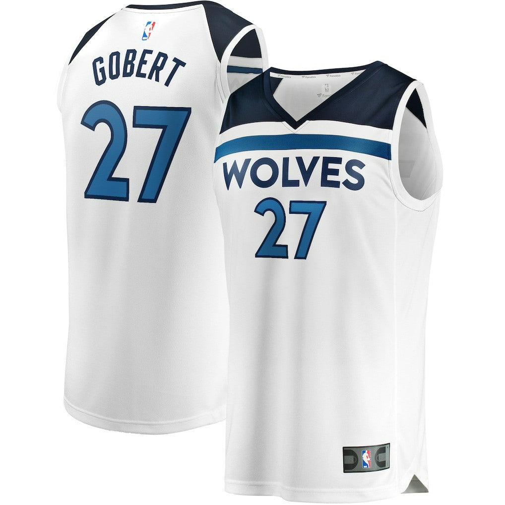 Rudy Gobert Minnesota Timberwolves Fast Break Replica Player Jersey Discount