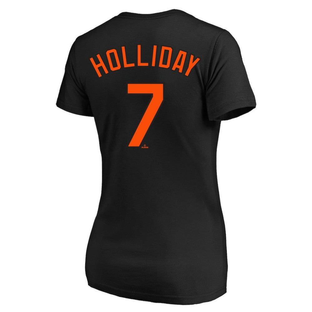 Jackson Holliday Baltimore Orioles Women's Plus Size Name & Number V-Neck T-Shirt | MLB Shop