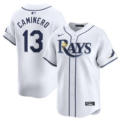 Junior Caminero Tampa Bay Rays Nike Youth Home Limited Player Jersey | MLB Online