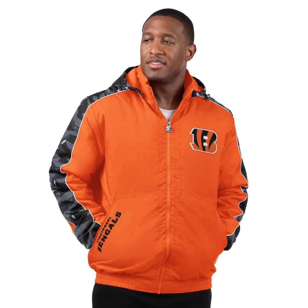 Cincinnati Bengals  Starter Thursday Night Gridiron Full-Zip Jacket