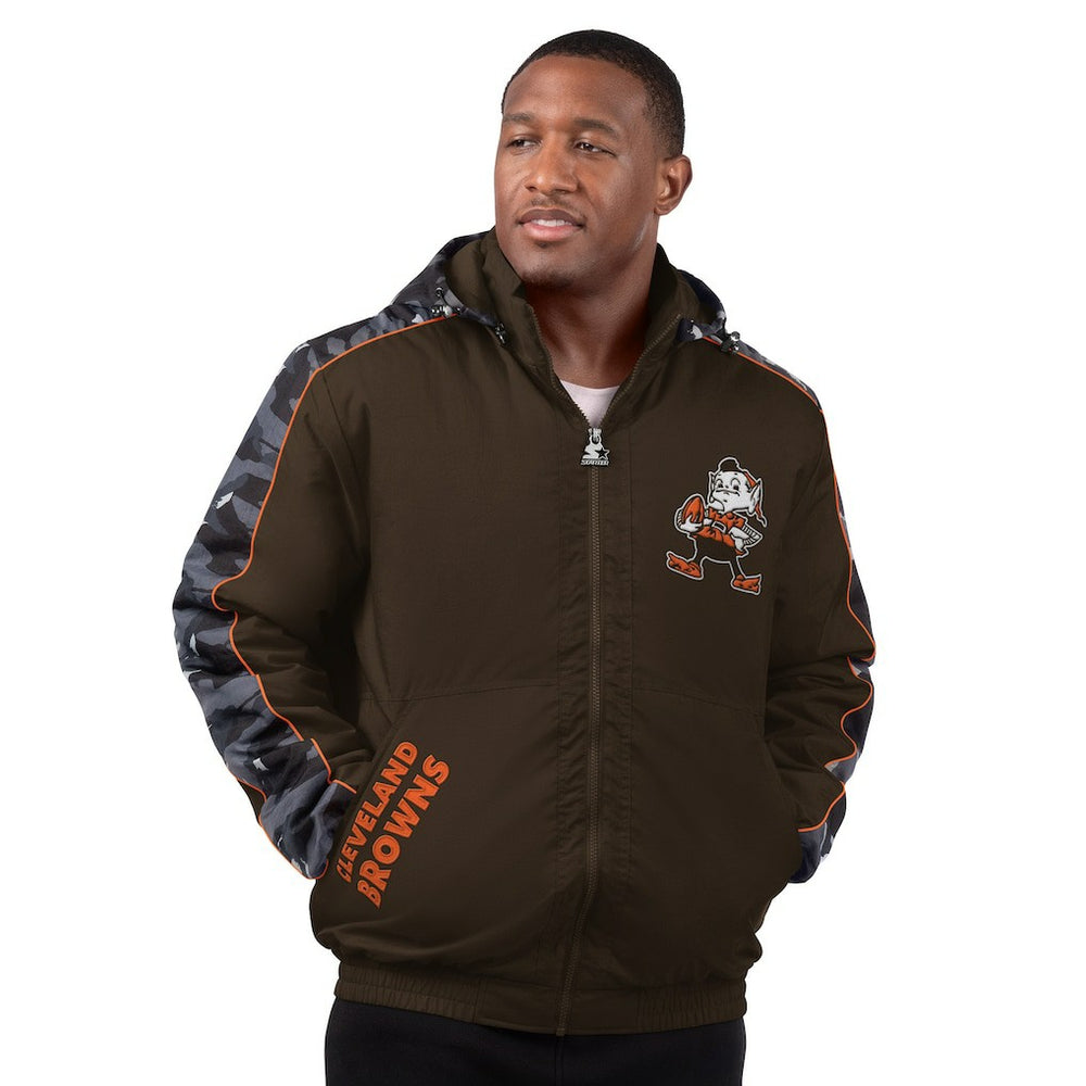 Cleveland Browns  Starter Thursday Night Gridiron Full-Zip Hoodie Jacket