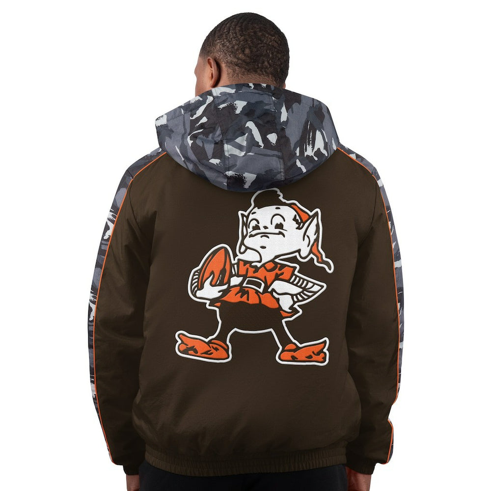 Cleveland Browns  Starter Thursday Night Gridiron Full-Zip Hoodie Jacket