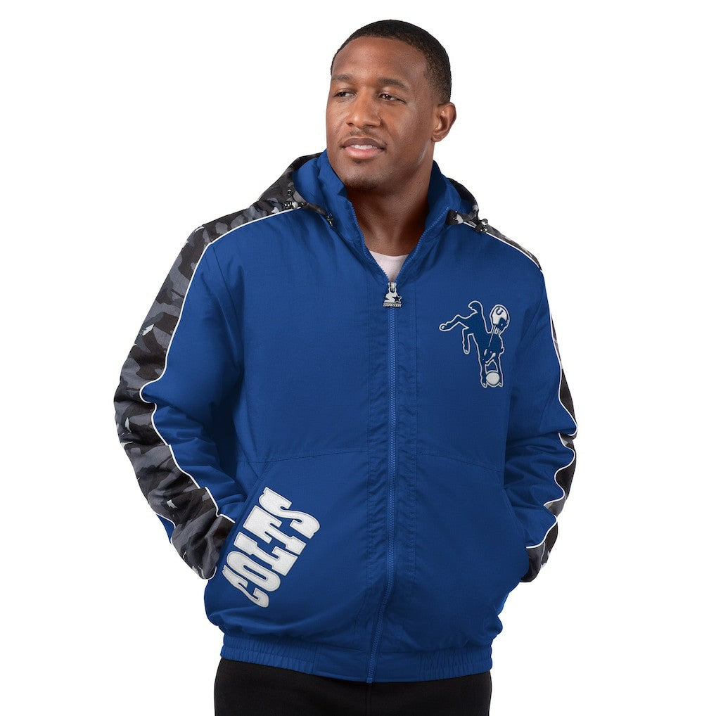 Indianapolis Colts  Starter Thursday Night Gridiron Full-Zip Hoodie Jacket