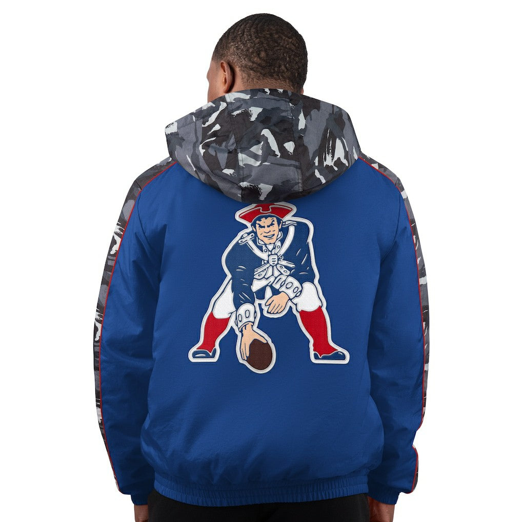 New England Patriots  Starter Thursday Night Gridiron Full-Zip Hoodie Jacket