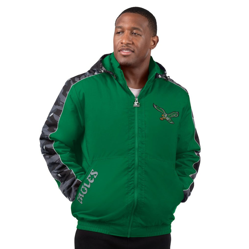 Philadelphia Eagles  Starter Thursday Night Gridiron Full-Zip Hoodie Jacket