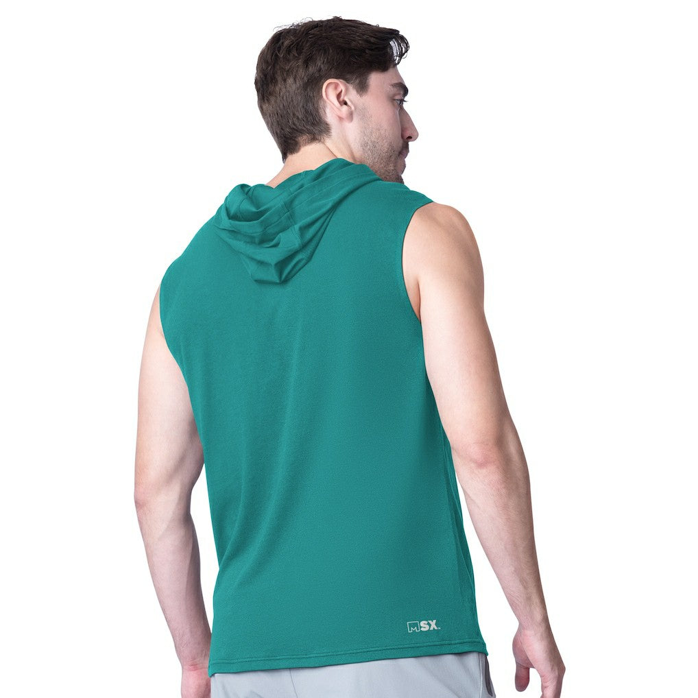 Miami Dolphins  MSX by Michael Strahan Action Sleeveless Pullover Hoodie