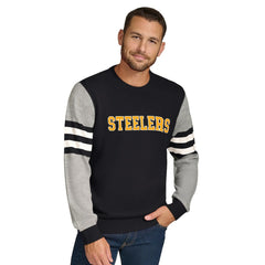 Pittsburgh Steelers  Tommy Hilfiger Acrylic Crewneck Pullover Sweater