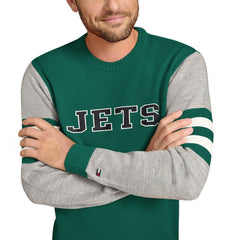 New York Jets  Tommy Hilfiger Acrylic Crewneck Pullover Sweater