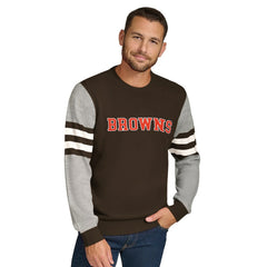 Cleveland Browns  Tommy Hilfiger Acrylic Crewneck Pullover Sweater