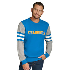 Los Angeles Chargers  Tommy Hilfiger Acrylic Crewneck Pullover Sweater