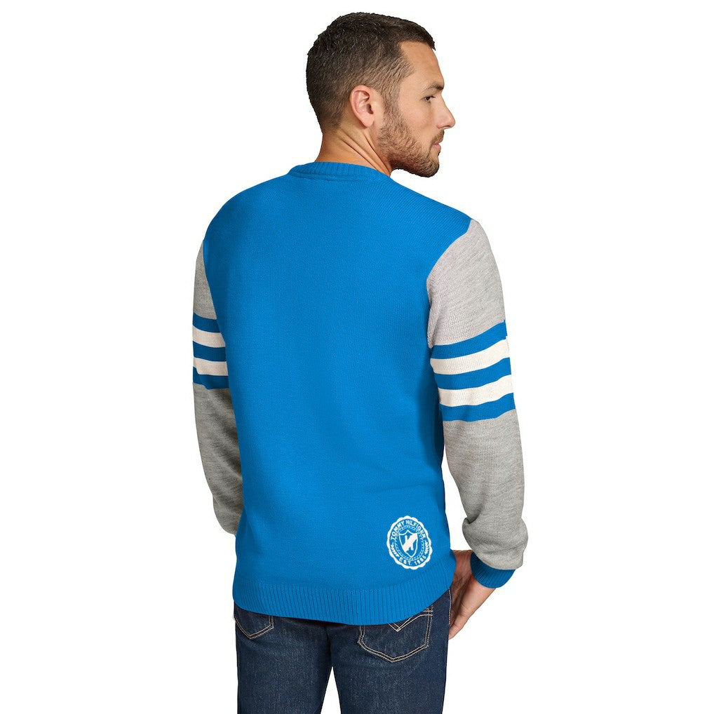 Los Angeles Chargers  Tommy Hilfiger Acrylic Crewneck Pullover Sweater